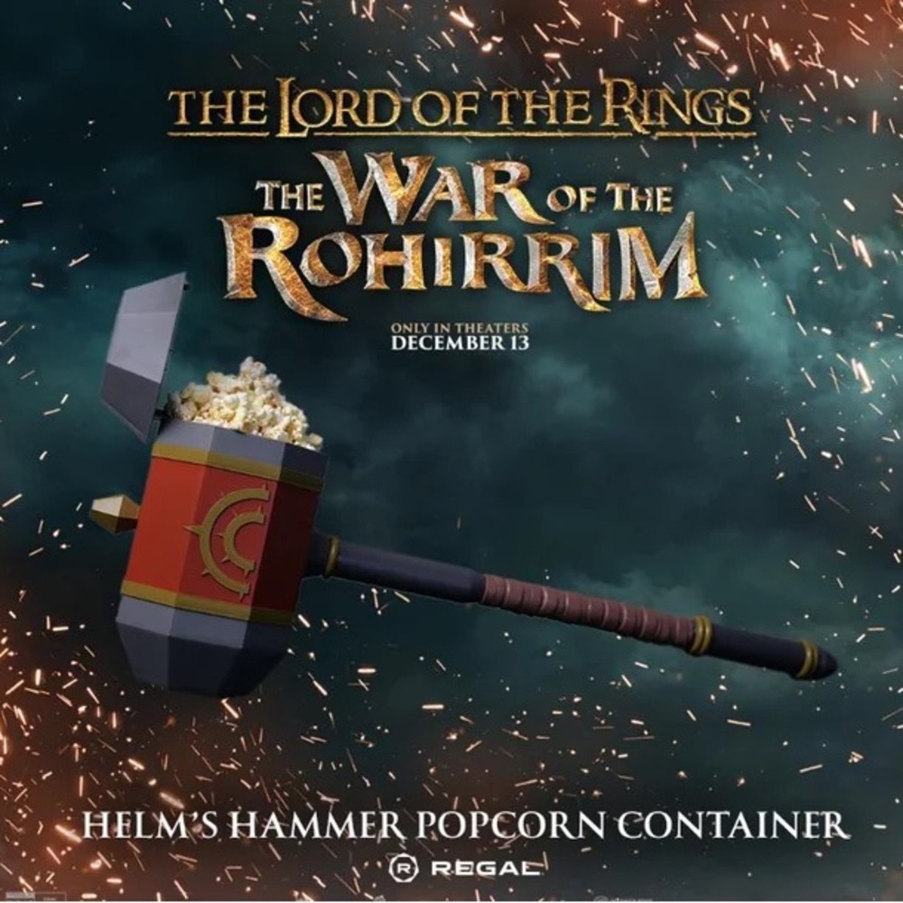 Helm’s Hammer Popcorn Container - Picture 2 of 3